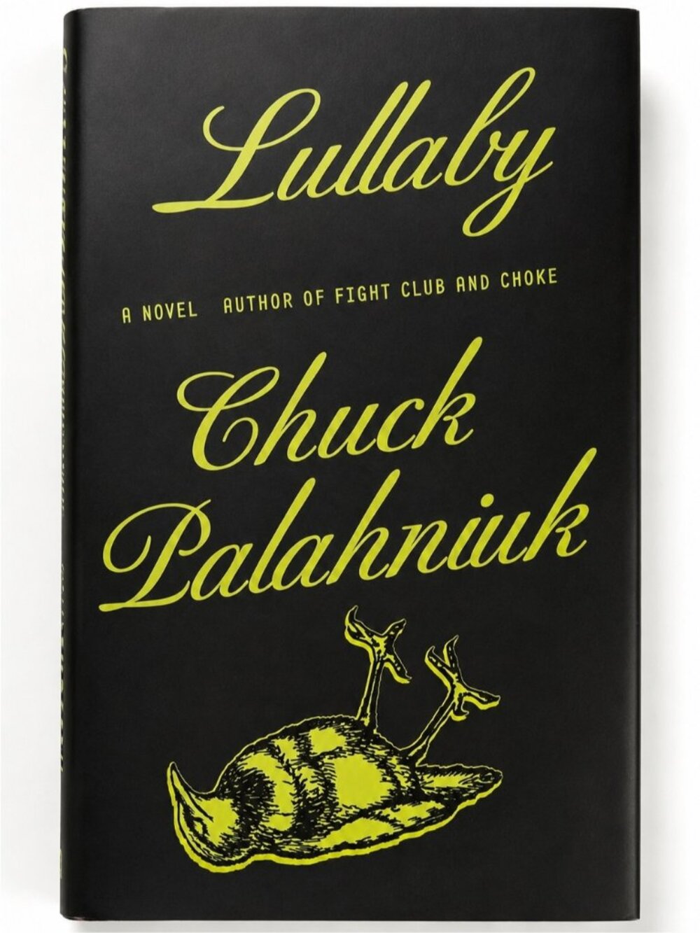Chuck Palahniuk Lullaby Hardcover Dust Jacket 2002 First Edition Novel
